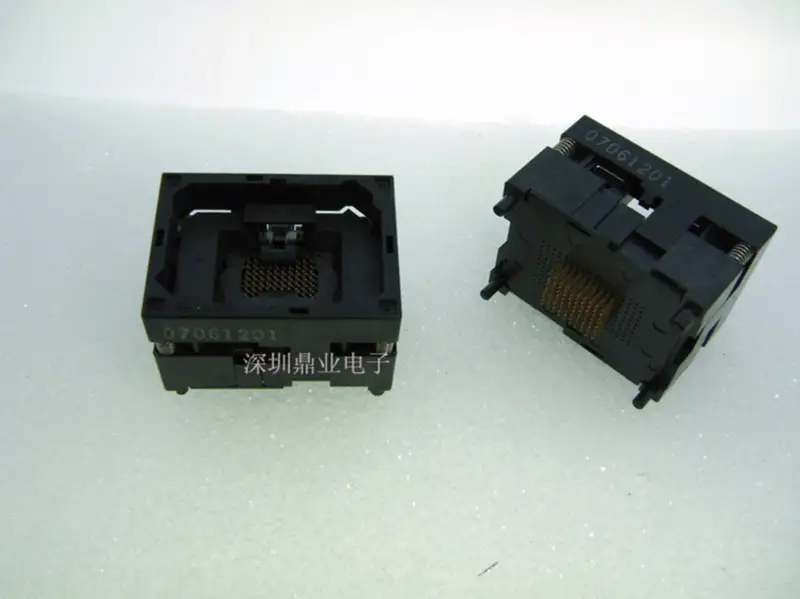 QFP80 TQFP80 IC51-0804-808-14 0,5MM pinch 14X14MM Burn-in Socket pozlacení IC