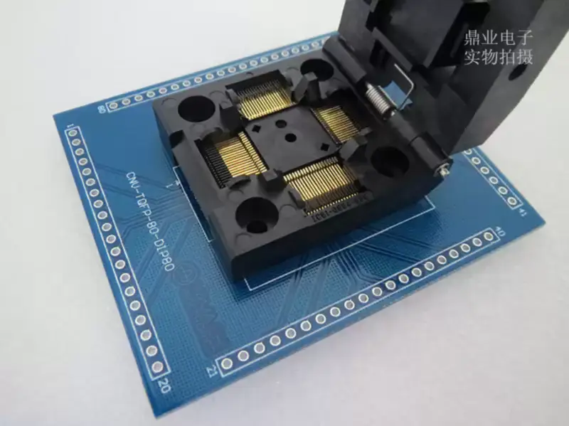QFN16/DIP MLF16 VQFN16 4X4X0,5MM Burn-in Socket pozlacení IC