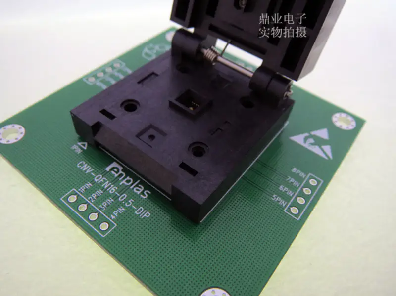 TQFP64/DIP FPQ-64-0,5-06 TQFP64 LQFP64 Burn-in Socket pozlacení IC