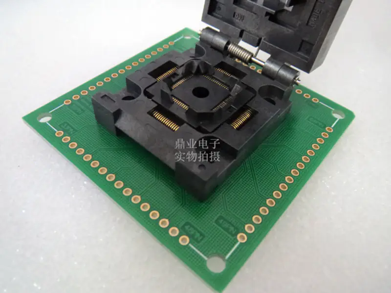 QFN44 QFN-44(52)BT-0.5-01 0,5MM rozteč IC Burn-in Socket pozlacení IC