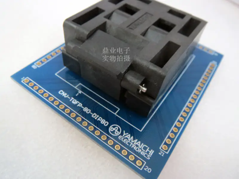 QFP44 TQFP44 ATmega32/16 Burn-in Socket pozlacení IC