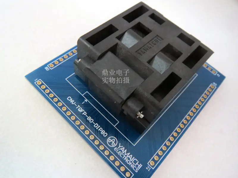 QFP44 TQFP44 ATmega32/16 Burn-in Socket pozlacení IC
