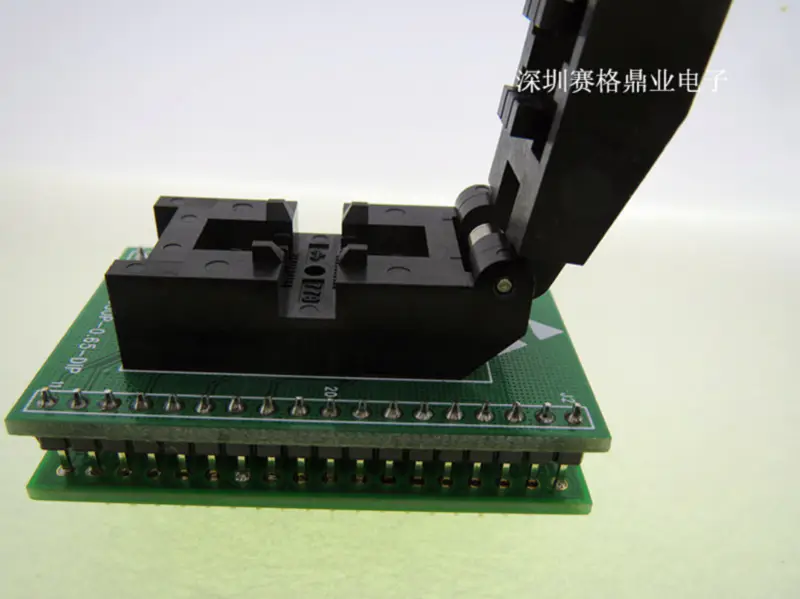 ATmega64 ATmega128A ATmega169 AVR IC51-0644-824-4 Burn-in Socket pozlacení IC