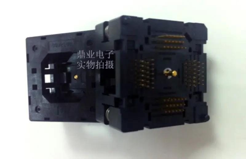 QFP44 FPQ-44-0.8-16A Burn-in Socket pozlacení IC