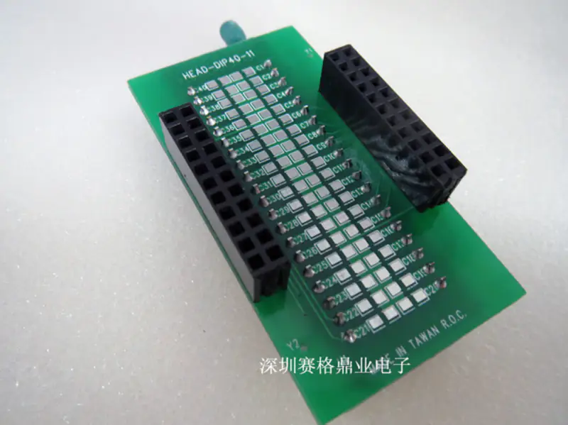 IC234-0444-037N QFP44 LQFP44 Burn-in Socket pozlacení IC