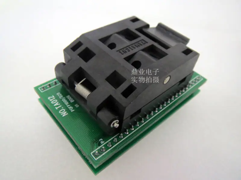 QFP80 MKL25Z128VLK4 MKL25L MKL25Z128 Burn-in Socket pozlacení IC