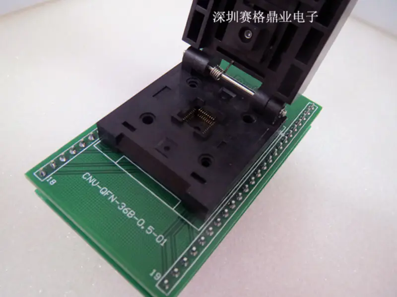 PLCC44/DIP40 Burn-in Socket pozlacení IC