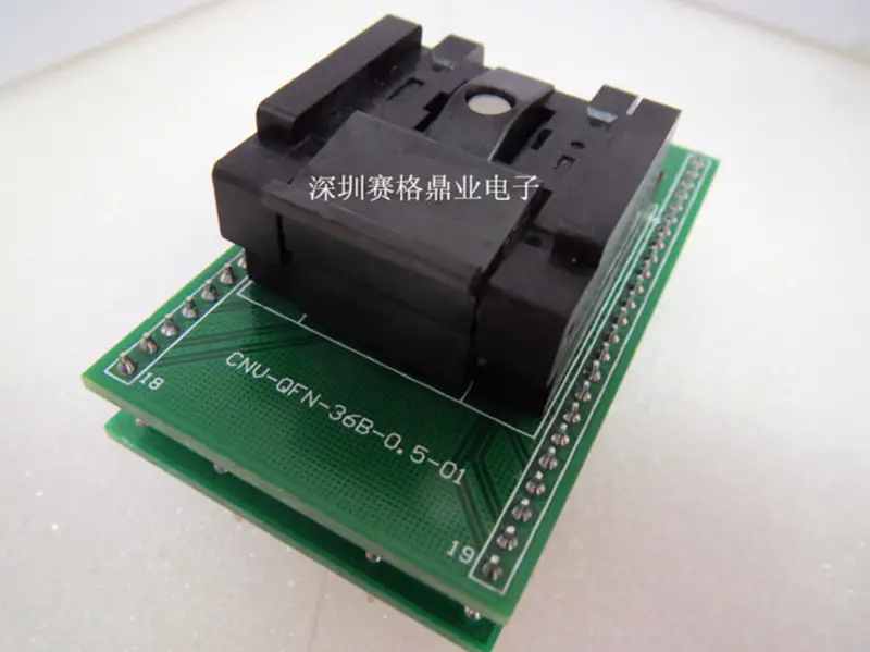 PLCC44/DIP40 Burn-in Socket pozlacení IC