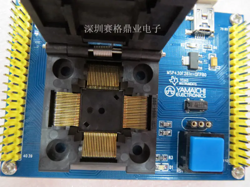 SOP8 SOIC8 OTS-20-1.27-01 Zlatá patice pro zásuvky IC