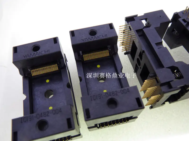 IC51-1444-1354 QFP144 TQFP144 Burn-in Socket pozlacení IC