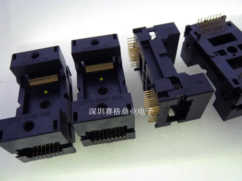 IC51-1444-1354 QFP144 TQFP144 Burn-in Socket pozlacení IC