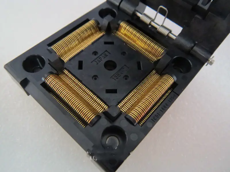QFN48 DFN48 MLF48 6X6MM 0,4MM Burn-in Socket pozlacení IC