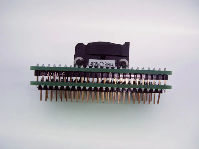 QFN24 DFN24 Burn-in Socket pozlacení IC