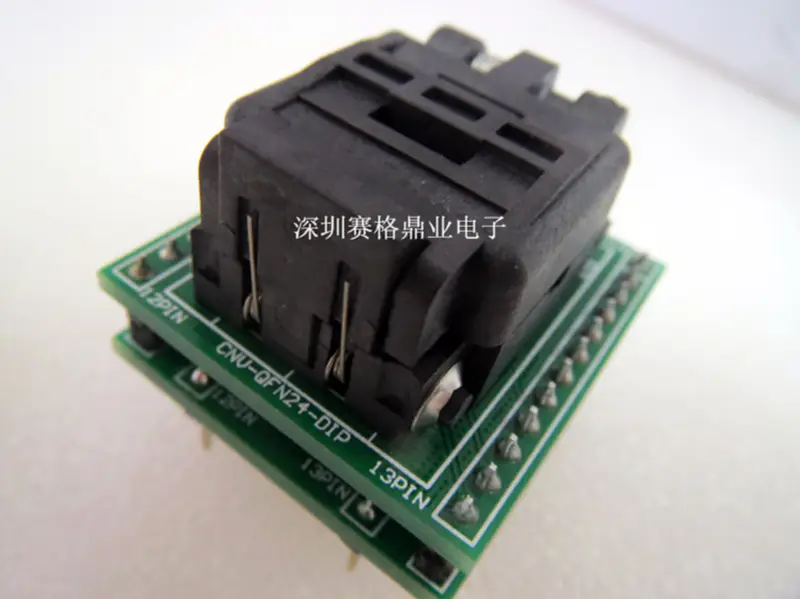 IC51-0242-913 SSOP24 DIP24 Burn-in Socket pozlacení IC