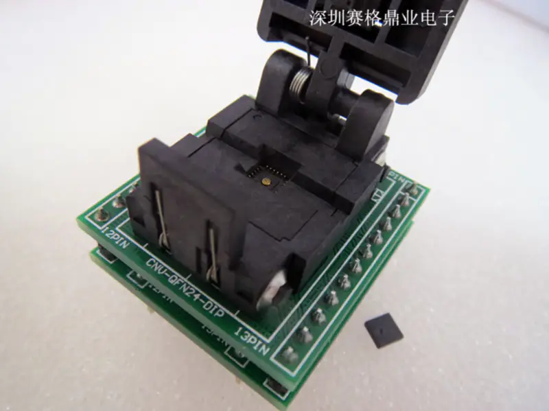 IC51-0242-913 SSOP24 DIP24 Burn-in Socket pozlacení IC