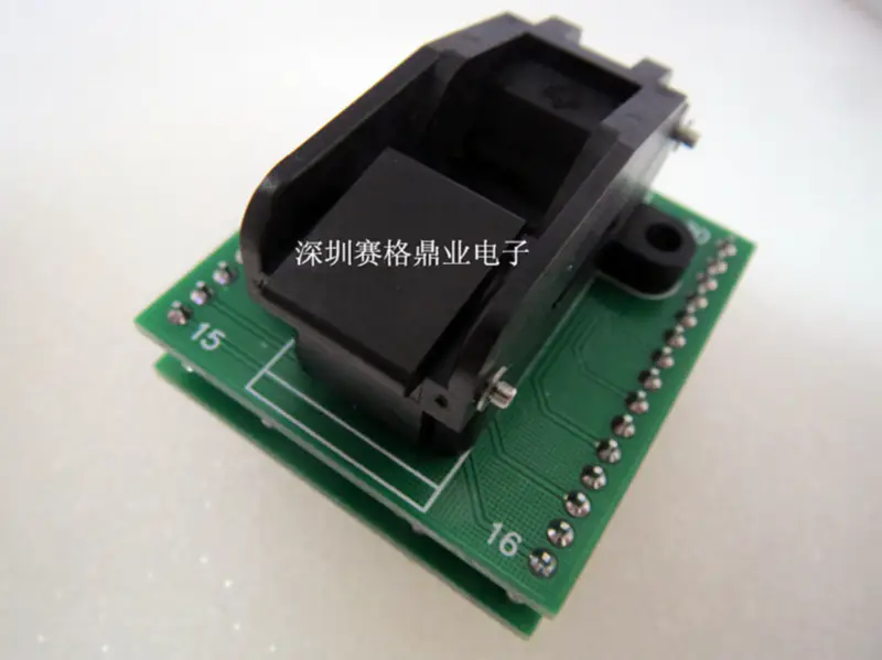 PLCC84 Burn-in Socket pozlacení IC