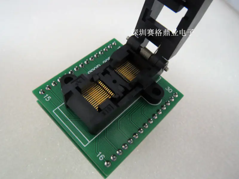 PLCC84 Burn-in Socket pozlacení IC