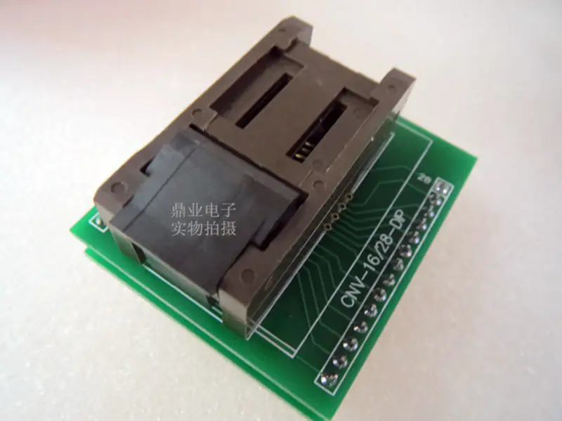 OTS-28-1.27-04 SOP28 SOPIC28 Burn-in Socket pozlacení IC