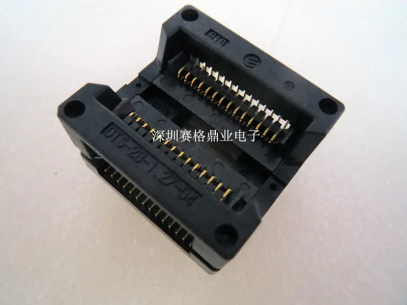 LQFP64 DIL40/TQFP64 AVRMEGA-2 Burn-in Socket pozlacení IC