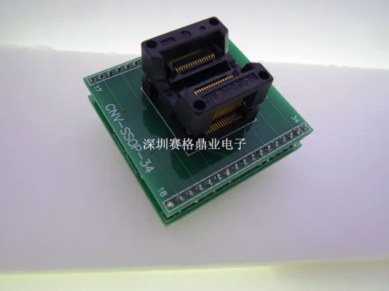 CNV-PLCC-EP512 PLCC32 PLCC32-DIP28 Burn-in Socket pozlacení IC