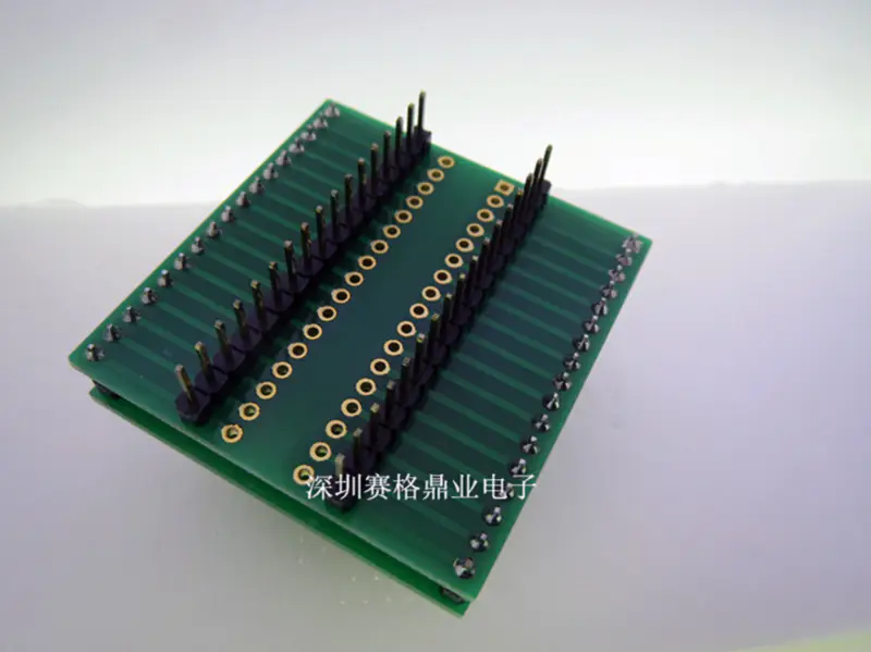 CNV-PLCC-EP512 PLCC32 PLCC32-DIP28 Burn-in Socket pozlacení IC