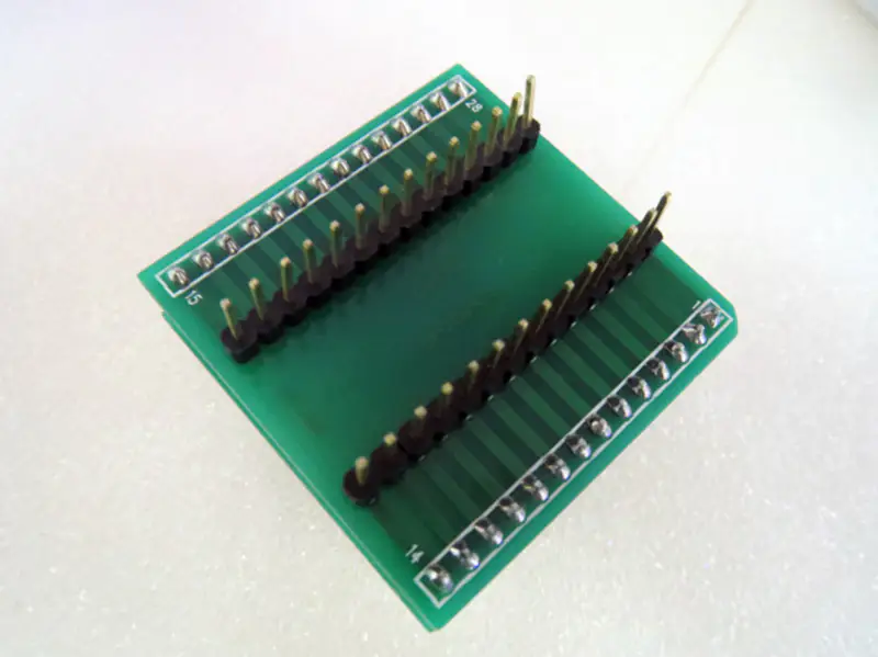 QFN28 MLF28-DIP28 6X6X0,65MM Burn-in Socket pozlacení IC