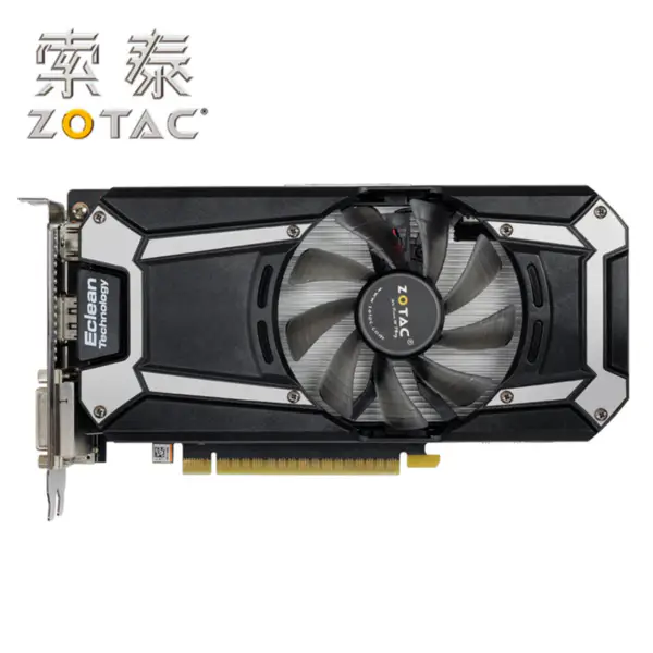 ZOTAC Grafické karty GTX750 1G DDR5 Thunder Edition PA 128Bit GDDR5 Grafické karty GPU Mapa GTX750 1G D5 750-1GB Použité