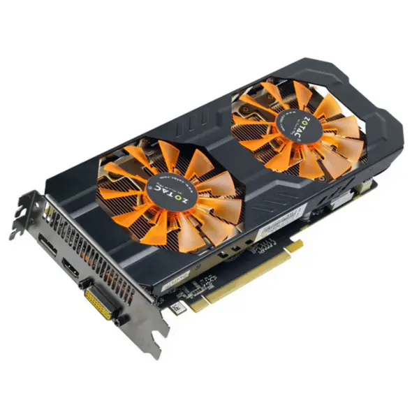 Grafická karta ZOTAC GeForce GTX760-2GBD5 Thunderbolt HB 256Bit GDDR5 Grafické karty pro nVIDIA Map GTX760 760 2G Hdmi