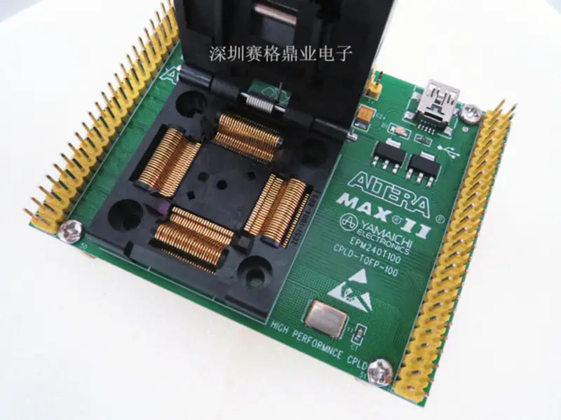 CNV-PLCC-EP512 PLCC32/DIP28 Burn-in Socket pozlacení IC