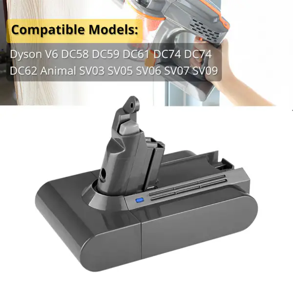 Baterie Dyson V6 DC62 DC58 DC59 SV09 SV07 SV03
