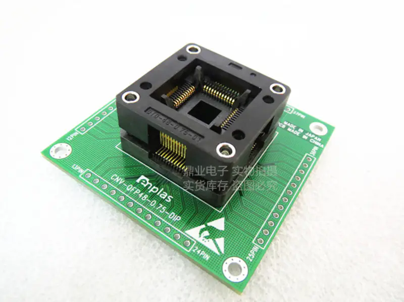 QFN28/DIP 5X5X0,5MM Burn-in Socket pozlacení IC