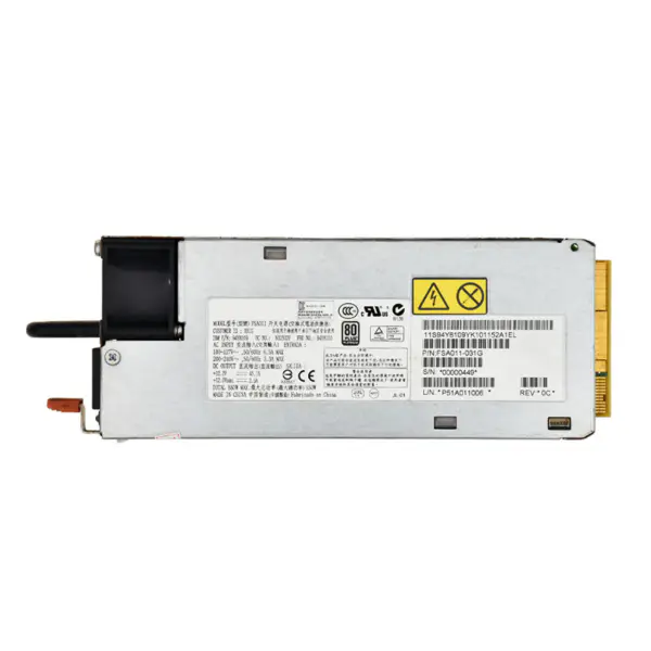 Pro IBM X3550/X3650 M4 550W napájecí zdroj 94Y8110 94Y8109 43X3312