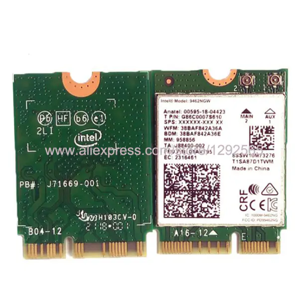 Intel Centrino advanced-N 6235 6235AN 6235ANHMW 2.4G&5G 300Mbps 802.11A/B/G/N Mini PCI-E bezdrátová síťová karta Bluetooth 4.0