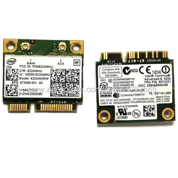 Azure Wave 802.11a/b/g/n/ac BCM94360HMB AW-CB160H 1300M WLAN+bluetooth 4.0 Polovina Mini PCI-E bezdrátová síťová karta s podporou MAC
