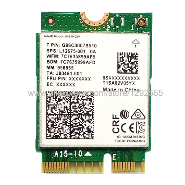 Bezdrátová karta Broadcom BCM94312HMG DW1397 802.11G MiniPCI-E Bezdrátová síťová karta pro DELL E5400 E5500 1545 1555