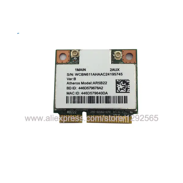 Karta WLAN pro Broadcom BCM943142YH 802.11b/g/n wifi+bluetooth 4.0 SPS 792608-001 Bezdrátová karta pro HP 240 245 246 250 255 256 G4