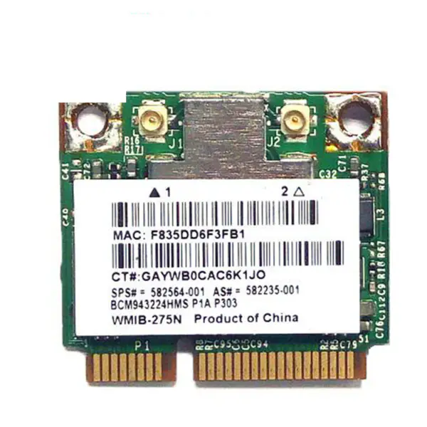 Broadcom BCM943162ZP 2.4G&5G+bluetooth 4.0 802.11 AC/A/B/G/N NGFF 300Mbps 00JT473 Bezdrátová síťová karta pro Thinkpad E450 E550