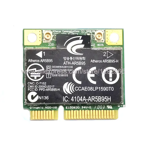 Pro síťovou kartu Intel Centrino Wireless-N+WiMAX 6150 612BNXHMW 300Mbps SPS 633817-001 Mini PCI-E 2.4G pro Lenovo G480 G485 G580
