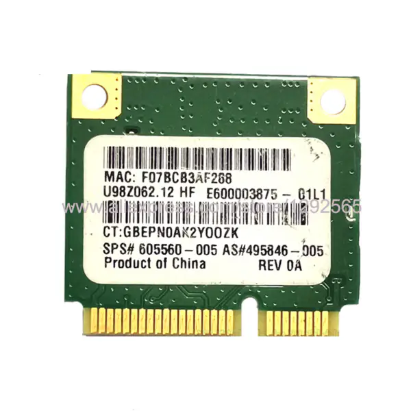 Pro síťovou kartu Intel Centrino Wireless-N+WiMAX 6150 612BNXHMW 300Mbps SPS 633817-001 Mini PCI-E 2.4G pro Lenovo G480 G485 G580