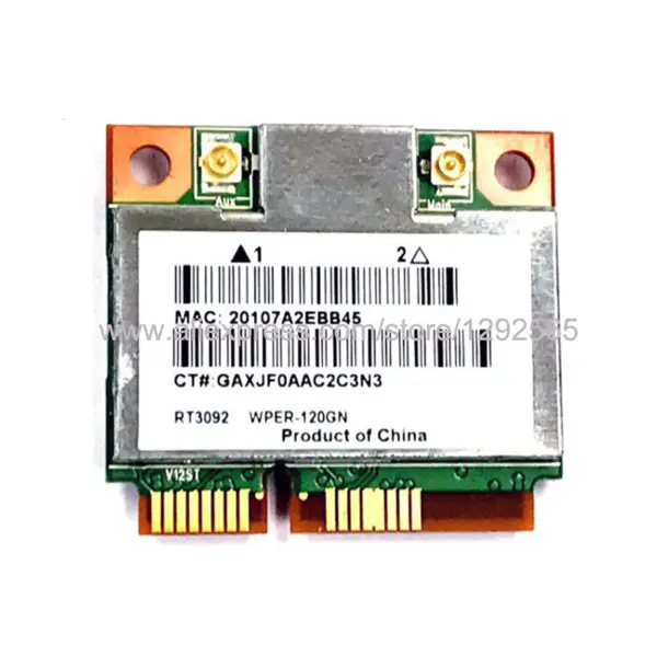 Atheros AR5B125 AR9485 150Mbps Mini PCI-E 802.11n bezdrátová síťová karta pro lenovo G400 G400s G400st G405 G405s G410 G410st N580