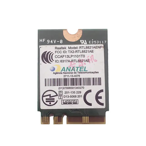 Bezdrátová karta pro bezdrátový adaptér Wireless-AC 1535 700Mbps 802.11ac NGFF BT 4.1 2.4G&5G Síťová karta pro Shenzhou Acer Sony Asus