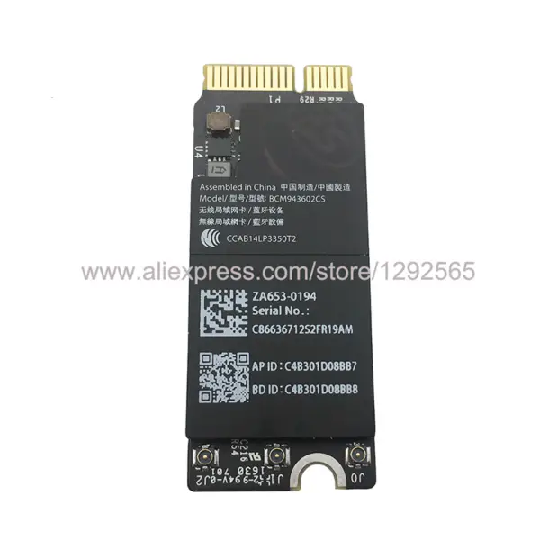 LT4211 LTE/EV-DO/HSPA+ Qualcomm Gobi5000 4G Modul SPS 748021-001 pro FOXCONN T77H468 100M NGFF M.2 WWAN GPS Wifi bezdrátová karta