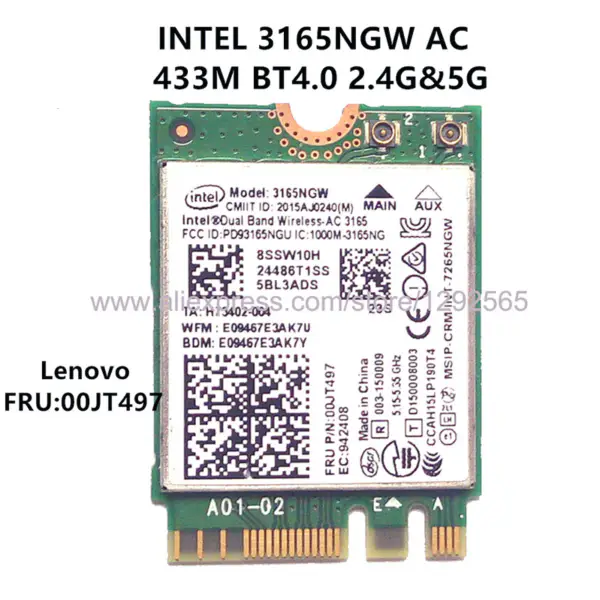 Realtek RTL8188CE 150Mbps 802.11 b/g/n Mini PCI-E Wifi bezdrátová karta pro IBM Lenovo E530 E535 E435 E420 E325 X230 FRU 60Y3247