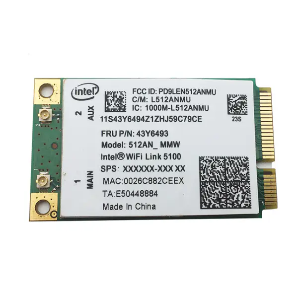 NOVINKA Pro AzureWave Broadcom BCM94352HMB BCM94352 DW1550 802.11/ac 867Mbps wifi Half Mini PCI-E bezdrátová karta s Bluetooth 4.0