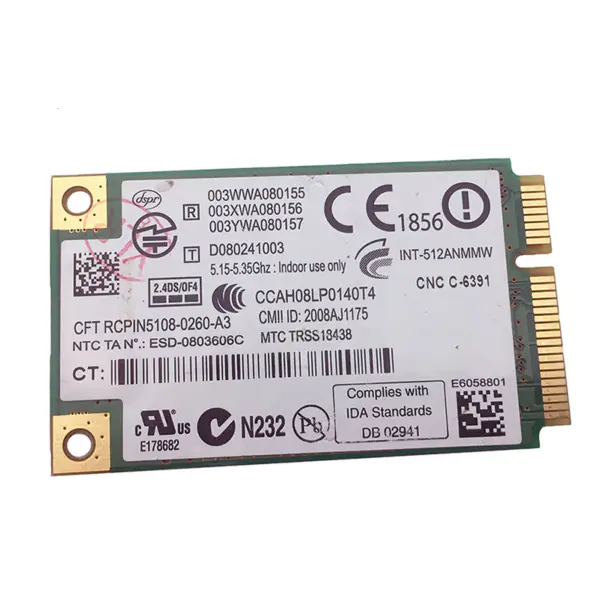 NOVINKA Pro AzureWave Broadcom BCM94352HMB BCM94352 DW1550 802.11/ac 867Mbps wifi Half Mini PCI-E bezdrátová karta s Bluetooth 4.0