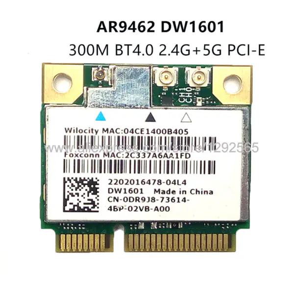Síťová karta Realtek RTL8723DE 300Mbps NGFF 2.4G wireless+bluetooth 4.0 pro HP Shenzhou Samsung Acer SPS 915619-001 915618-002