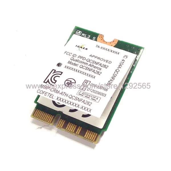 3160ac 2,4GHz&5,0GHz 433Mbps M2 NGFF WiFi adaptér s Bluetooth BT 4.0 pro Intel 3160NGW Pro ASUS DELL ACER SONY D P/N 028D9J