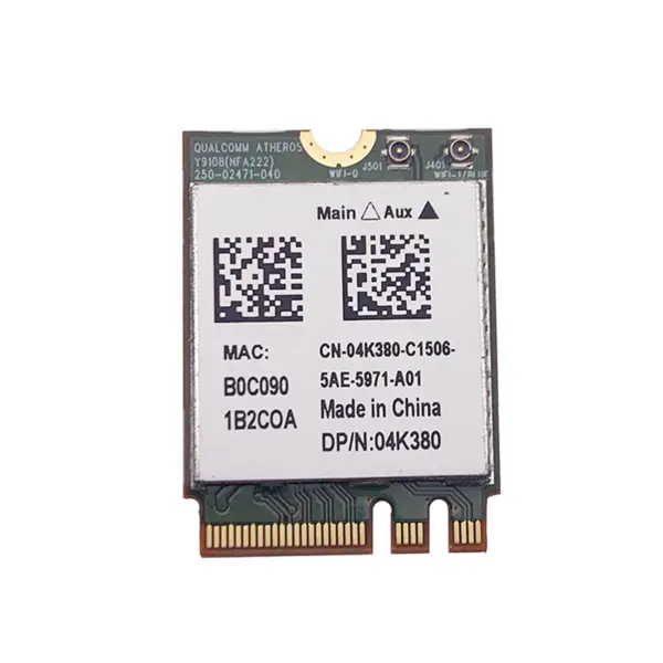 Killer 1525 802.11ac 867Mbps bezdrátová síťová karta AC1525 + Bluetooth 4.0 M.2 NGFF E/A Key WiFi pro Dell Alienware MSI Shenzhou