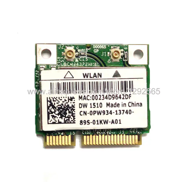 Broadcom BCM943224HMP BCM43224HMS 300Mbps Mini PCI-E 2.4G & 5G 802.11a/b/g/n WIFI bezdrátová síťová karta pro HP SPS 593837-001