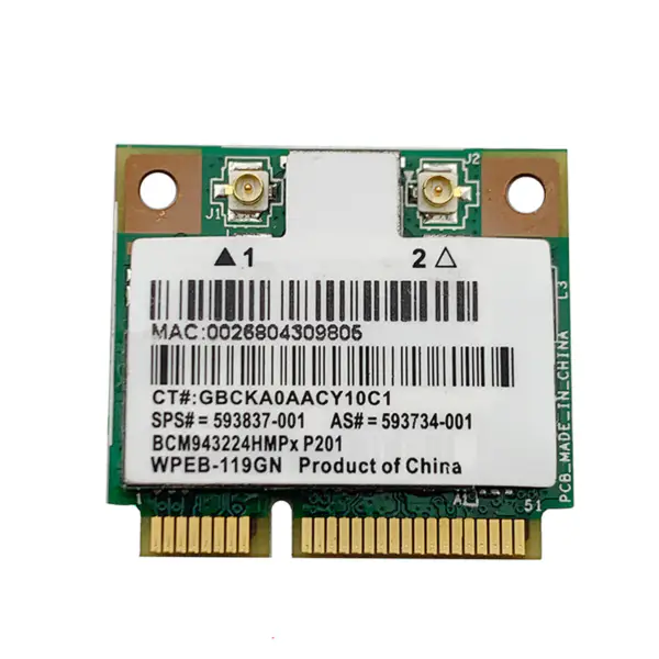 Atheros QCWB335 AR9565 802.11b/g/n WiFi Bluetooth 4.0 Half Mini PCI-E Bezdrátová wifi síťová karta pro Acer Toshiba Shenzhou ASUS